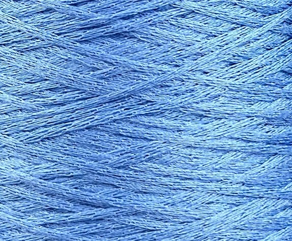 Filati Naturali Glamour Pro env. 500 m / 100 g – Fil 100 % Soie col. Bleu bleuet (20814)